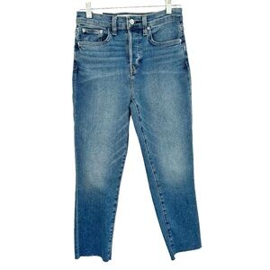 Frank & Eileen Cork High Rise Straight Jeans 26